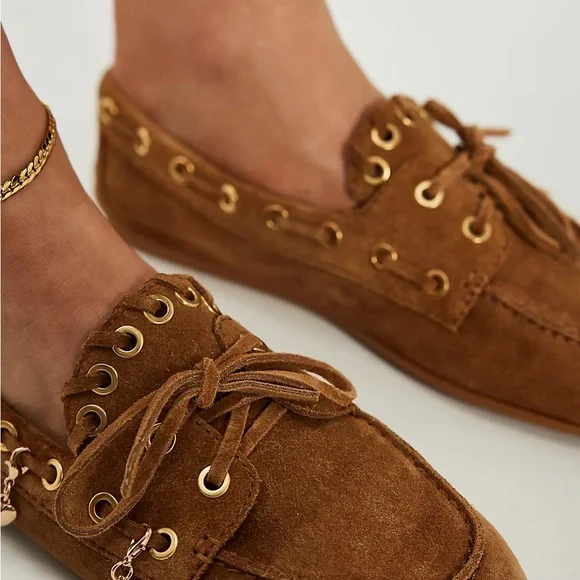 Jeffrey Campbell treasure chest Brown Loafers with Charm Details NIB - Picture 4 of 4